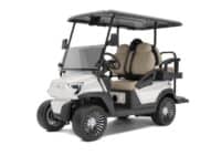 2025 Atlas Carts 4 Passenger White Pebble
