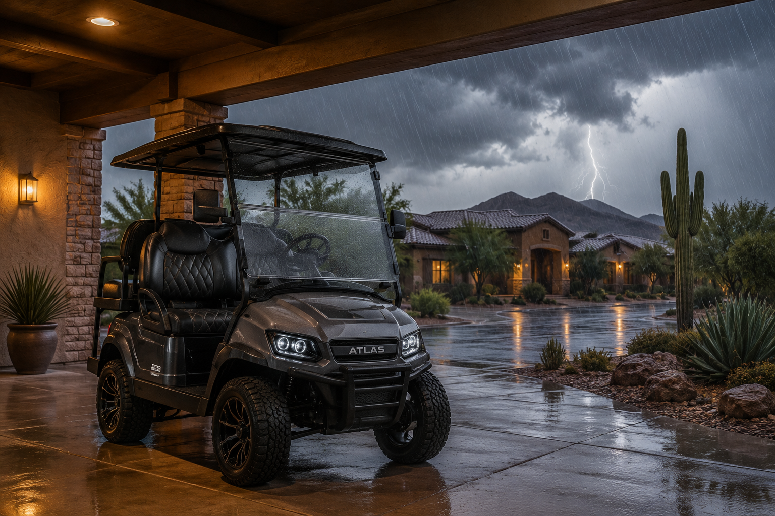 How to Store and Protect Your Golf Cart During Monsoon Season